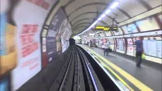 London Underground Northern Line Drivers Eye View: Hampstead - Euston