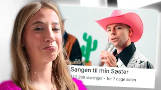 Min reaktion på "Sangen til min søster"!