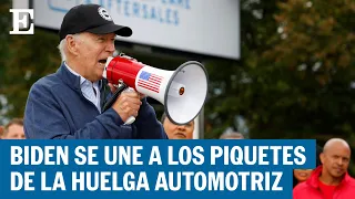 Estados Unidos | Joe Biden apoya la huelga de trabajadores del motor | EL PAÍS