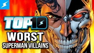 Top 10 Worst Superman Villains w/ Greg Miller