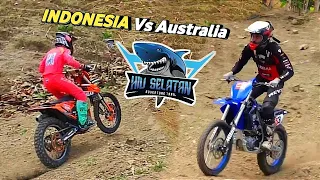 ADU SKILL RIDER INDONESIA Vs Australia | Tanjakan TUNA Hiu Selatan 2023