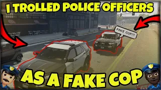 I Trolled Cops As A FAKE Cop (GTA 5 RP)