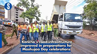 Kericho’s road infrastructure improved in preparations for Mashujaa Day celebrations