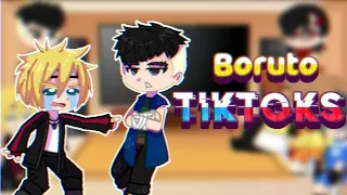 Boruto and friends(-mitsuki) react to tiktoks✨