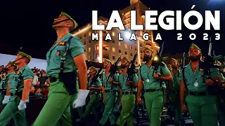 La Legión Cristo de Mena Semana Santa Málaga 2023 | Novio de la Muerte | Spanish Legion [4K]