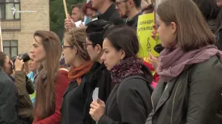 Акция в поддержку Меджлиса в Киеве