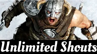 Skyrim PS4 Mods: Unlimited Shouts