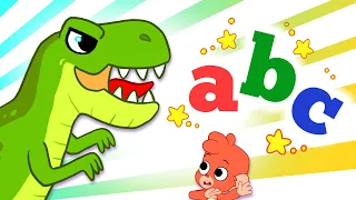 DINOSAUR ABC | Dino Alphabet | Counting and Colors for Kids compilation |  Club Baboo