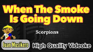 When The Smoke Is Going Down - Scorpions - HD Videoke/Karaoke (Juan Musikero)