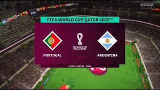 FIFA 23 | Final World Cup 2022 | Portugal vs Argentina (Ronaldo vs Messi) [4K PS5]