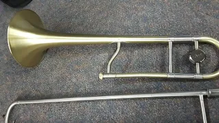 BACH TROMBONES OVERHAULED AND SCRATCH BRUSHED