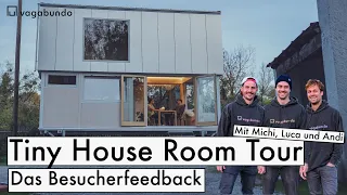 ROOM TOUR - Das Tiny House Besucher Feedback im ersten zweistöckigen Tiny House der Welt