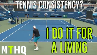 How To IMPROVE Your Tennis CONSISTENCY - The MINDSET | From a D1, Top 400 ATP and Hitting Partner