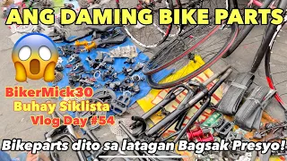 ANG DAMING BIKE PARTS DITO SA LATAGAN SA QUIAPO MANILA NA BAGSAK PRESYO WITH SHIMANO BIKE PARTS!