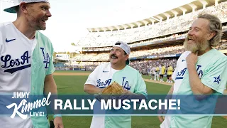 Guillermo Plays in the All-Star Celebrity Softball Game