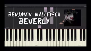 Benjamin Wallfisch - Beverly - Piano Tutorial by Amadeus (Synthesia)