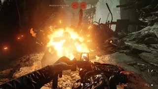 Wolfenstein II - Quick gameplay on Terror Billy