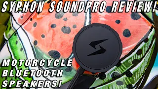 Syphon SoundPro Review! | Motorcycle Bluetooth Speakers!