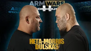 MAATEIWARANGI HETA MORRIS Vs. MINDAUGAS DULSKAS - ARM WARS ‘IRON HOUSE 2’ - ARMWRESTLING SUPERMATCH