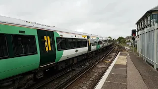 *RARE* Class 377 474 + 602 departs Eastbourne for Ore