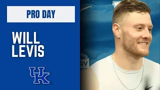 Will Levis at Kentucky Football Pro Day Highlights & Interview