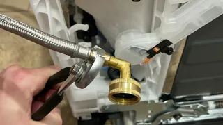 How To Install Dishwasher Water Line Kitchenaid Whirlpool Bosch
