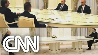 Entenda como Putin recebe diferentes chefes de Estado na Rússia | CNN PRIMETIME