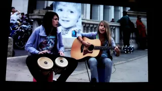 ABBEY MILLER 14 YEAR OLD SINGS "IF I CAN HOLD YOUR HAND" FOR 6 YR OLD WITH CANCER.