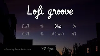 Lofi Groove in Dm : Backing Track