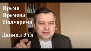 Пророчества о конце времени в Библии.  Время, времена и полувремя. Книга Даниила 3 глава