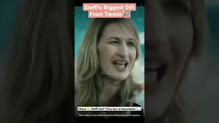 Steffi Graf About Her Kids 👩‍👦 And Gift From Tennis 🎾 #shorts