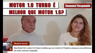 Motor 1.0 turbo é melhor que 1.6? - #CamanziResponde