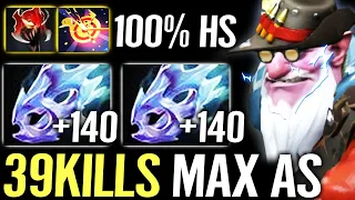 🔥 39Kills Sniper 2x Moonshard + MoM 600 AS — WTF 9min GODLIKE 100% Headshot Top Rank Dota 2 Pro