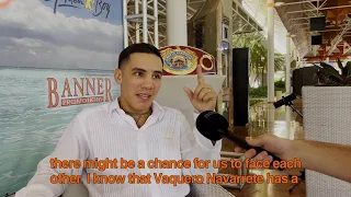 OSCAR VALDEZ REVEALS WHAT HE FELT AFTER NAVARRETE LOSS | FROM THE WBO CONFERENCE (SUBTITLED)