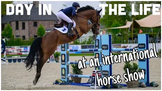 Day in the Life Competing at an FEI International Competition