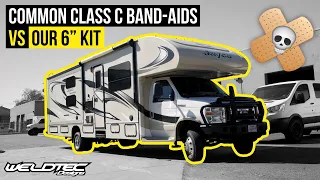 Common Class C Upgrade Mistakes | Ford E-Series Class C Rv 6" Suspension Lift Kit