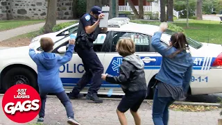 Kids Vs. Cops | Just For Laughs Gags