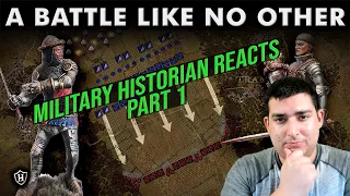 Military Historian Reacts 1 - Battle of Agincourt, 1415 ⚔️ England vs France ⚔️ Hundred Years' War
