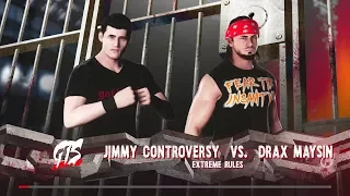 VGW GTS: Jimmy Controversy vs. Drax Maysin (WWE2K18)