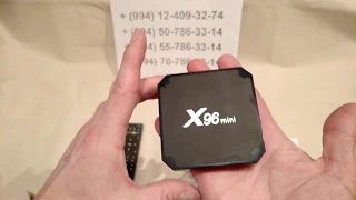 Медиаплеер Android TV Box X96 mini 4K 1/8 в Баку / Bakida