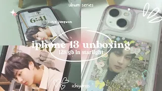 unboxing iphone 13 in 2023 *ੈ | setup + camera test 📷