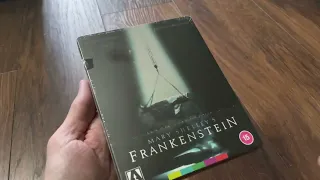 Mary Shelley’s Frankenstein 4k UltraHD Blu-ray Arrow steelbook Unboxing