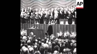 SYND 14/6/70 BREZHNEV ADDRESSES VOTERS AT AN ELECTION MEETING IN THE KREMLIN