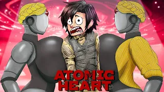 ВСЕ КОНЦОВКИ АТОМИК ХАРТ! ФИНАЛ ИГРЫ! - Atomic Heart!