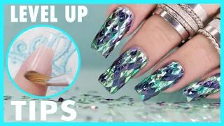 Transform Your Gelly Tips With 3D Diamond Shapes and Colors💎