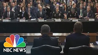 Watch Live: FBI, CIA Directors Testify On 'Worldwide Threats' | NBC News