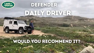 Daily Driven Land Rover Defender Experience, Opinion, GBU #landrover #defender #4x4