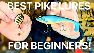 The BEST Pike Lures for Beginners! Pike fishing tips & techniques