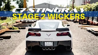 C7 Corvette Stingray Stage 2 Wickers  | PN 45-4-265 | ACS Composite