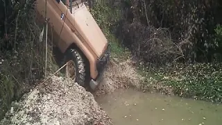 Toyota Land Cruiser off-road challenge